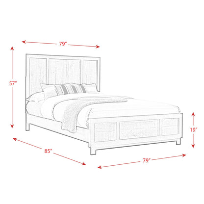 Elements International Harlington HG100KB King Panel Bed IMAGE 13