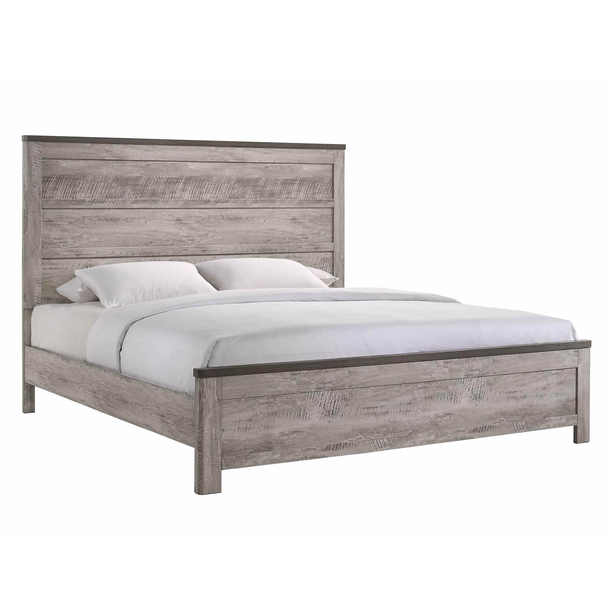 Elements International Millers Cove MC300KB King Panel Bed IMAGE 1