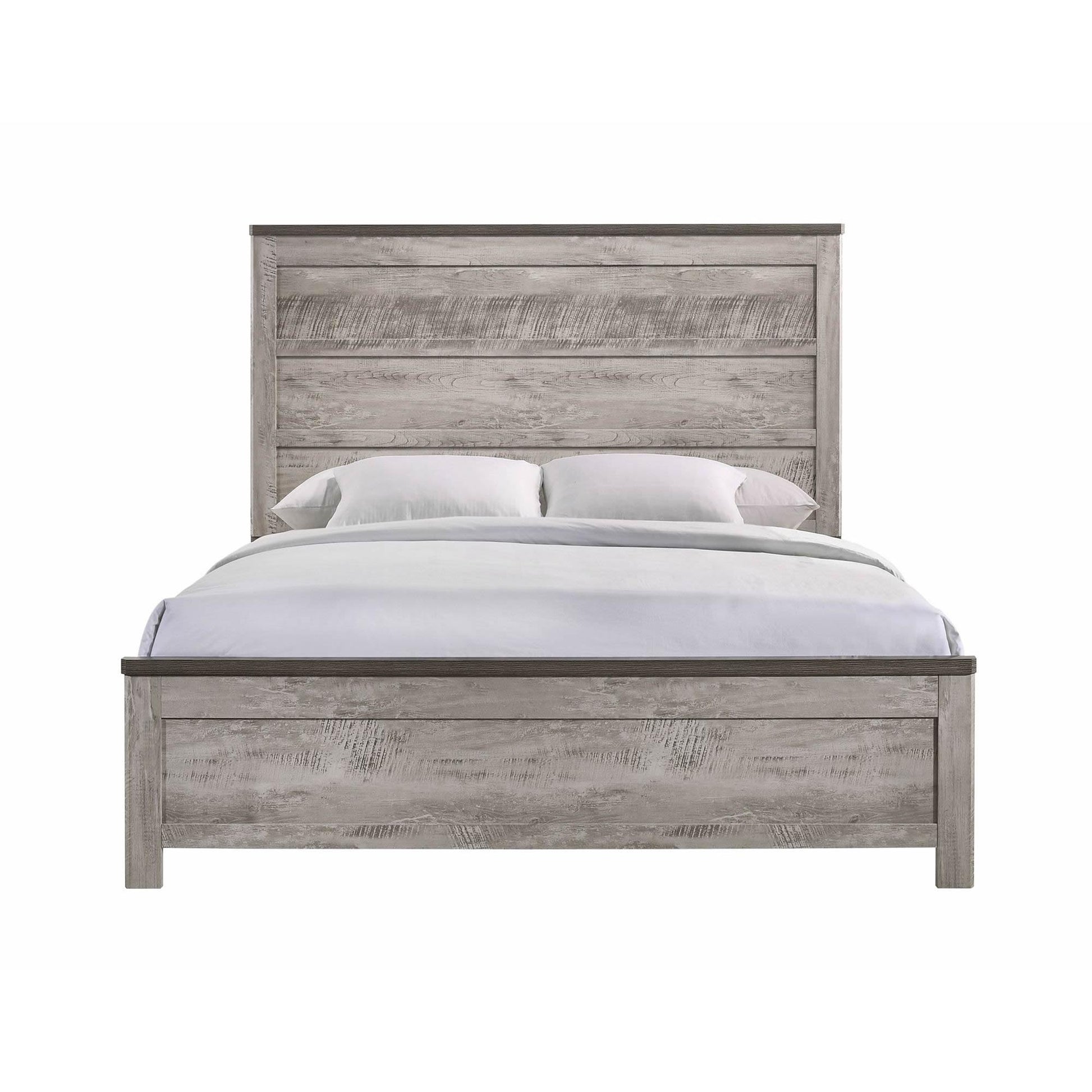Elements International Millers Cove MC300KB King Panel Bed IMAGE 2