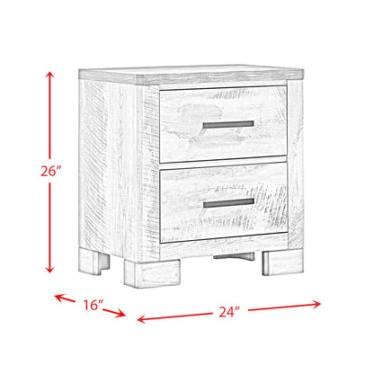 Elements International Millers Cove MC300NS Nightstand IMAGE 9