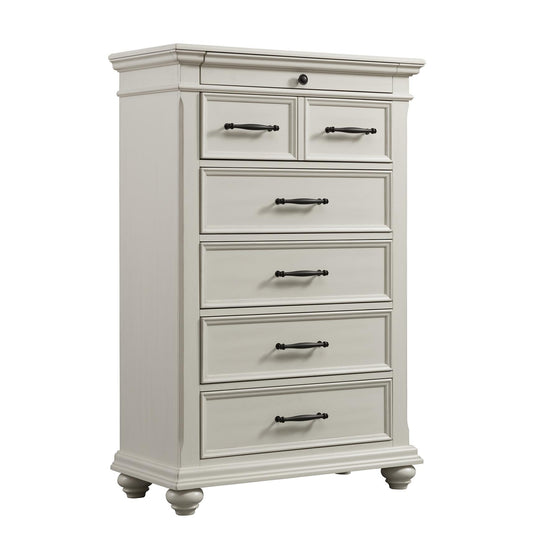 Elements International Slater SR600CH Chest - White IMAGE 1