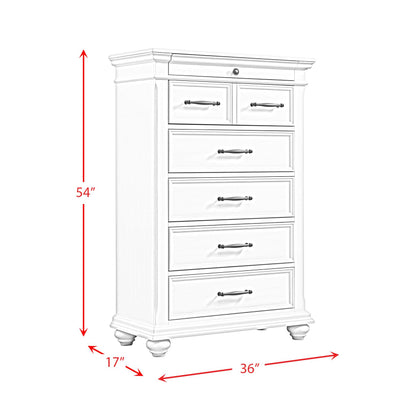 Elements International Slater SR600CH Chest - White IMAGE 11