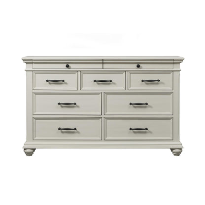Elements International Slater SR600DR Dresser - White IMAGE 2