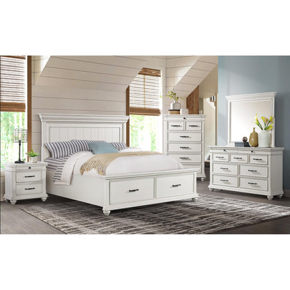 Elements International Slater SR600DR Dresser - White IMAGE 9