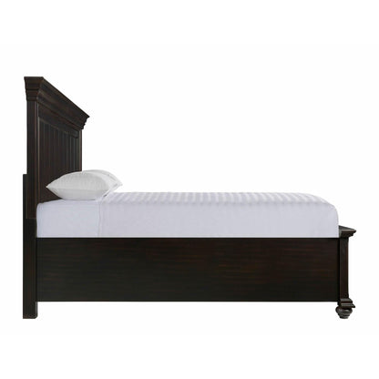 Elements International Slater SR850KB King Platform Storage Bed - Black IMAGE 3