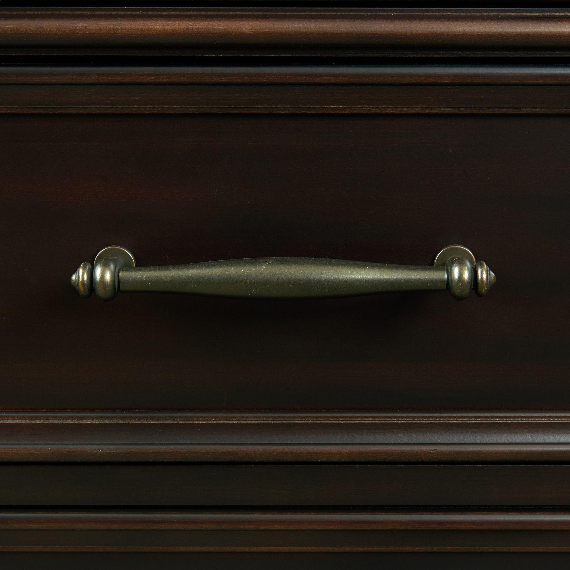  Elements International Slater SR800DR Dresser - Black IMAGE 7