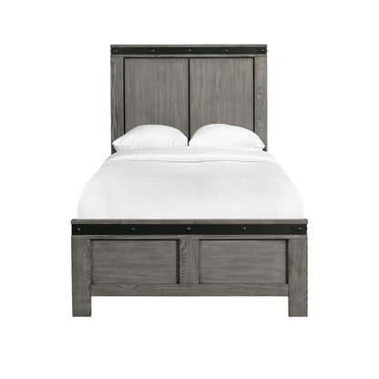 Elements International Wade WE670TB Twin Panel Bed IMAGE 2