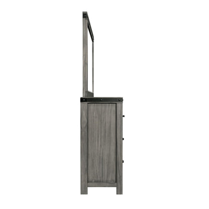 Elements International Wade WE600DRMR Dresser and Mirror Set IMAGE 3