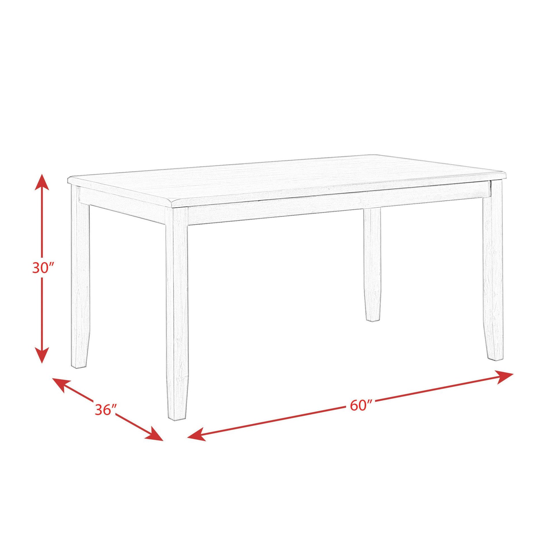  Elements International Alex DAX1007DS 7 pc Dining Set IMAGE 18
