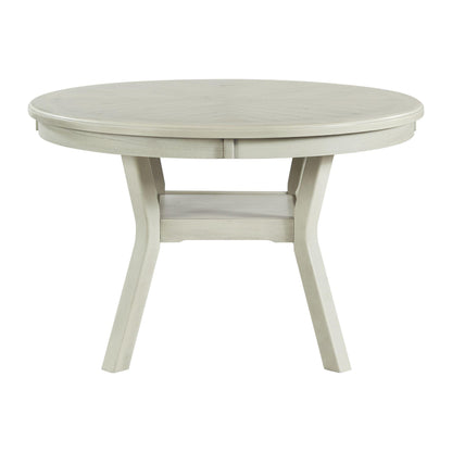 Elements International Amherst DAH700DT Dining Table - Bisque IMAGE 2