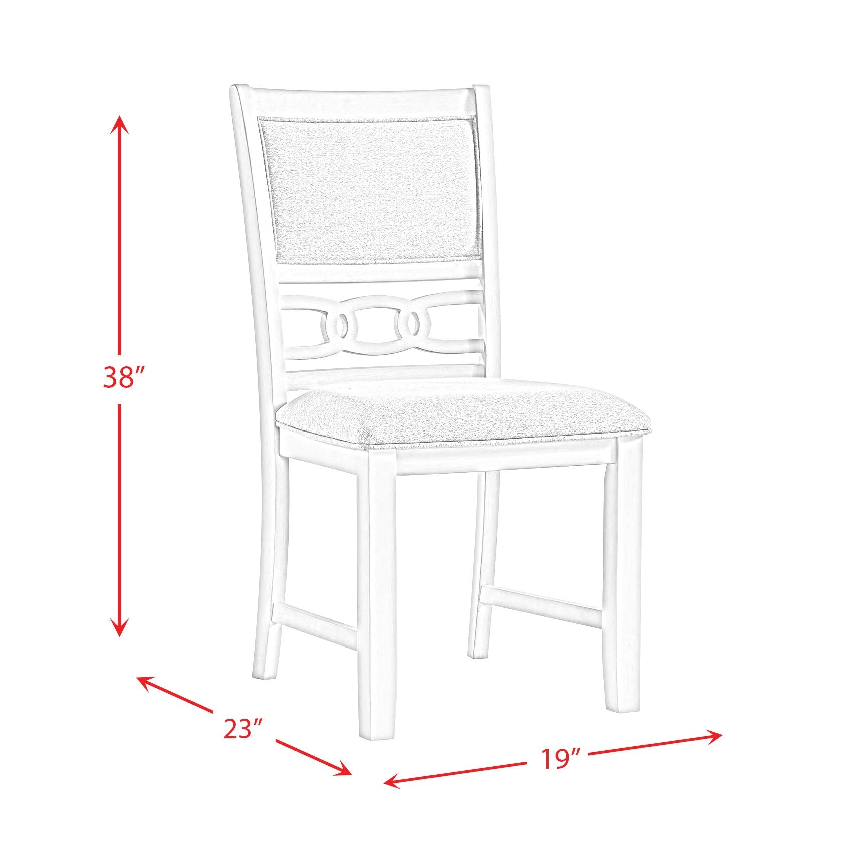 Elements International Amherst DAH700SC Side Chair - Bisque IMAGE 15