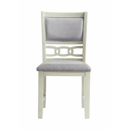 Elements International Amherst DAH700SC Side Chair - Bisque IMAGE 2