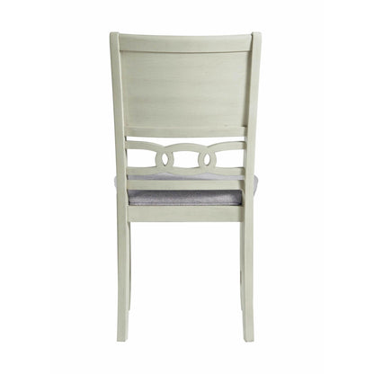 Elements International Amherst DAH700SC Side Chair - Bisque IMAGE 4