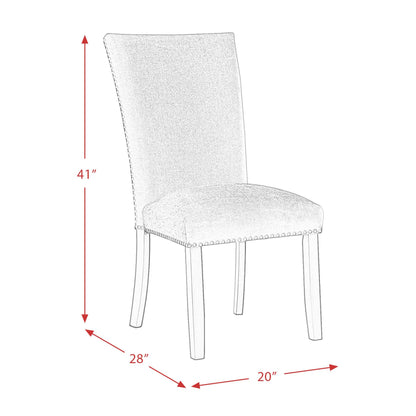  Elements International Francesca CFC700VSC Dining Chair IMAGE 14