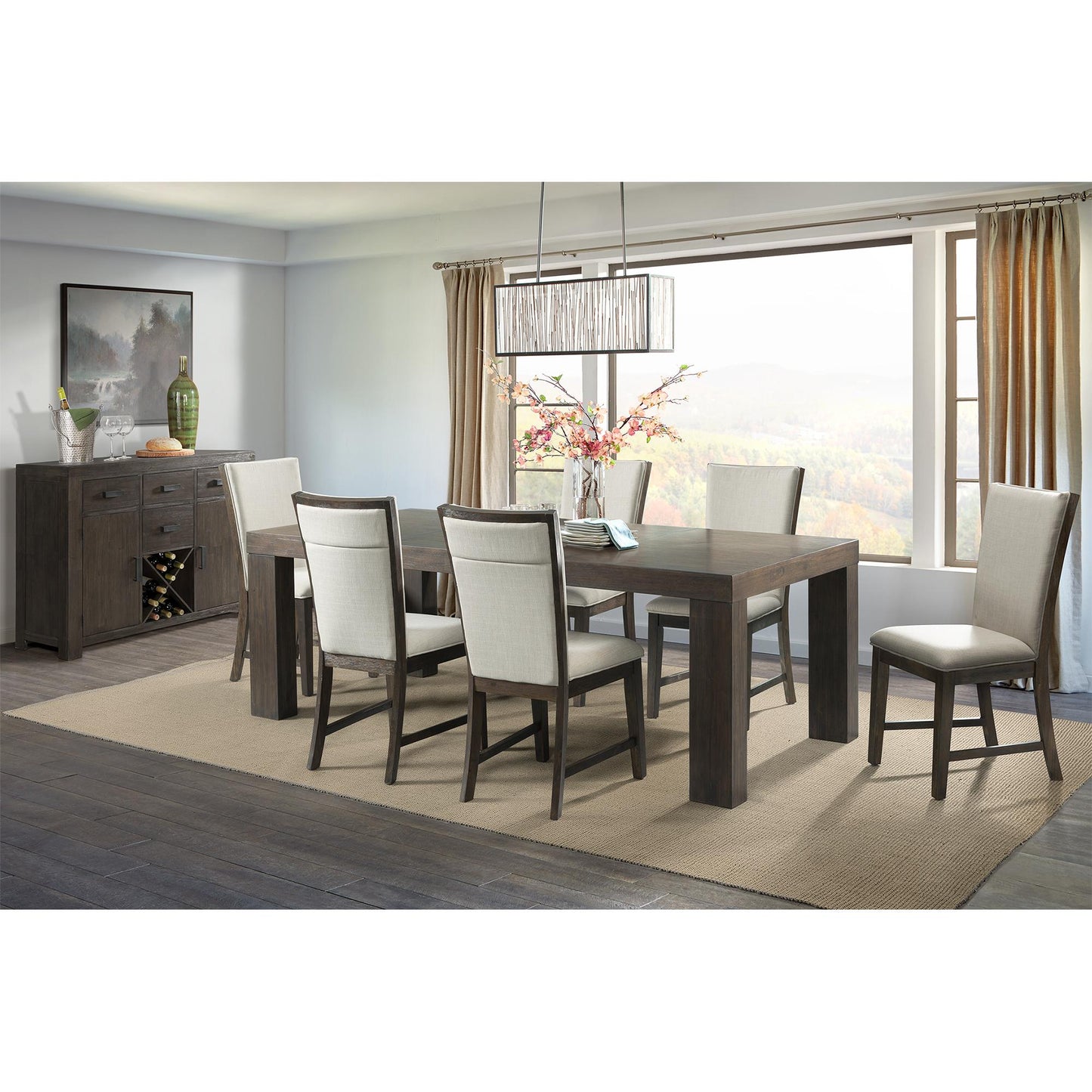 Elements International Grady DGD100FSC Upholstered Side Chair IMAGE 10
