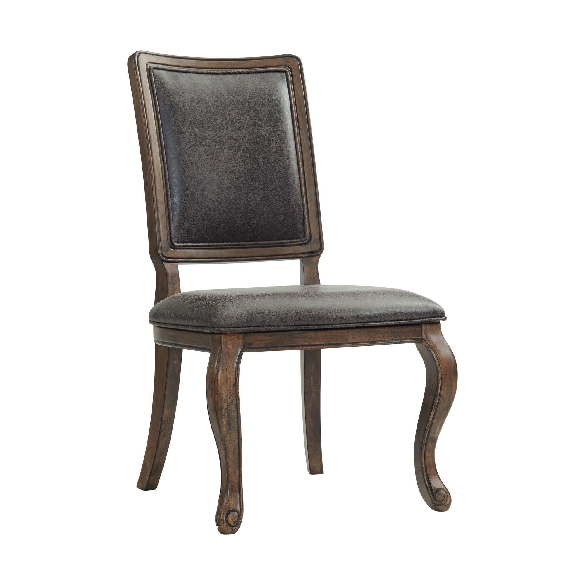 Elements International Gramercy DGC550SCPB Side Chair IMAGE 1