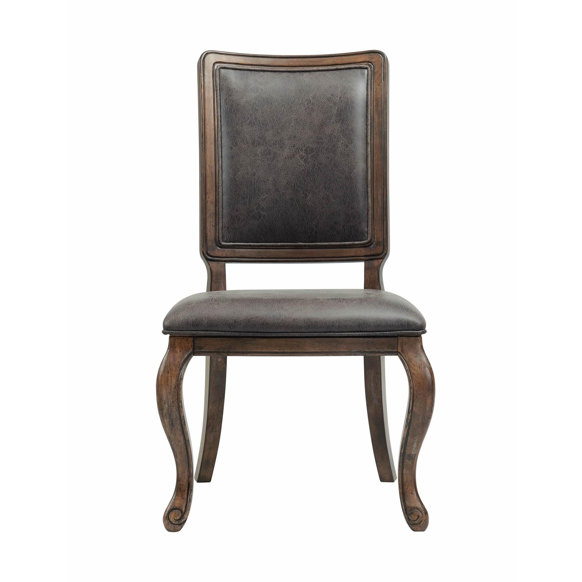 Elements International Gramercy DGC550SCPB Side Chair IMAGE 2