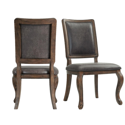 Elements International Gramercy DGC550SCPB Side Chair IMAGE 8