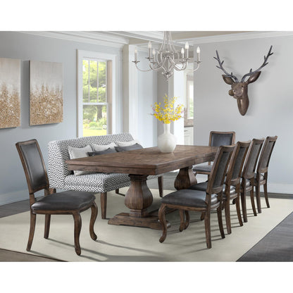 Elements International Gramercy DGC550SCPB Side Chair IMAGE 9