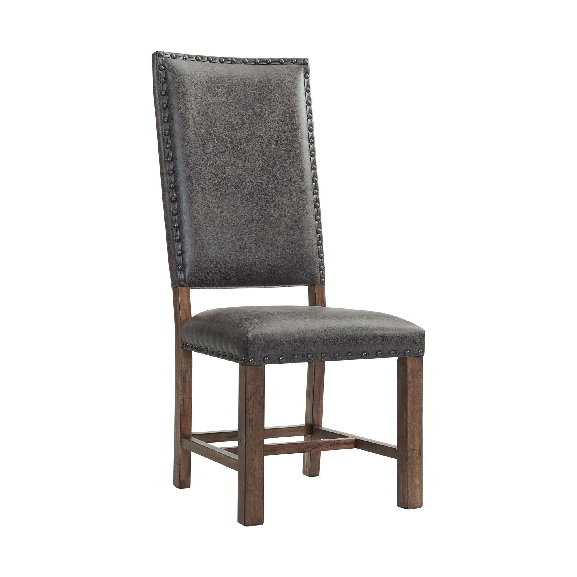 Elements International Gramercy DGC500SLSC Tall Back Side Chair IMAGE 1