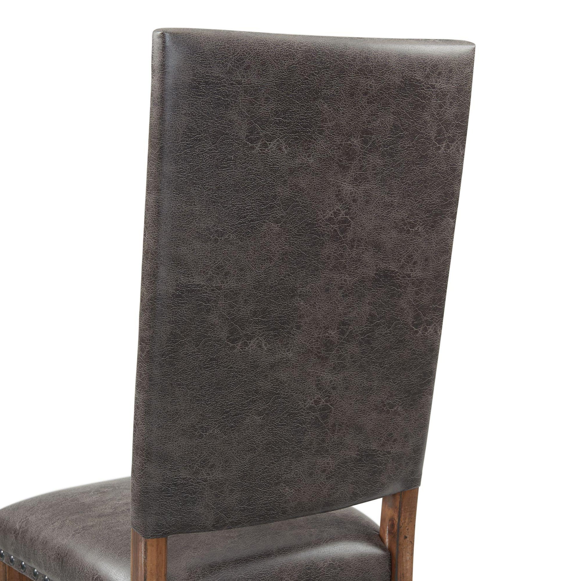 Elements International Gramercy DGC500SLSC Tall Back Side Chair IMAGE 5