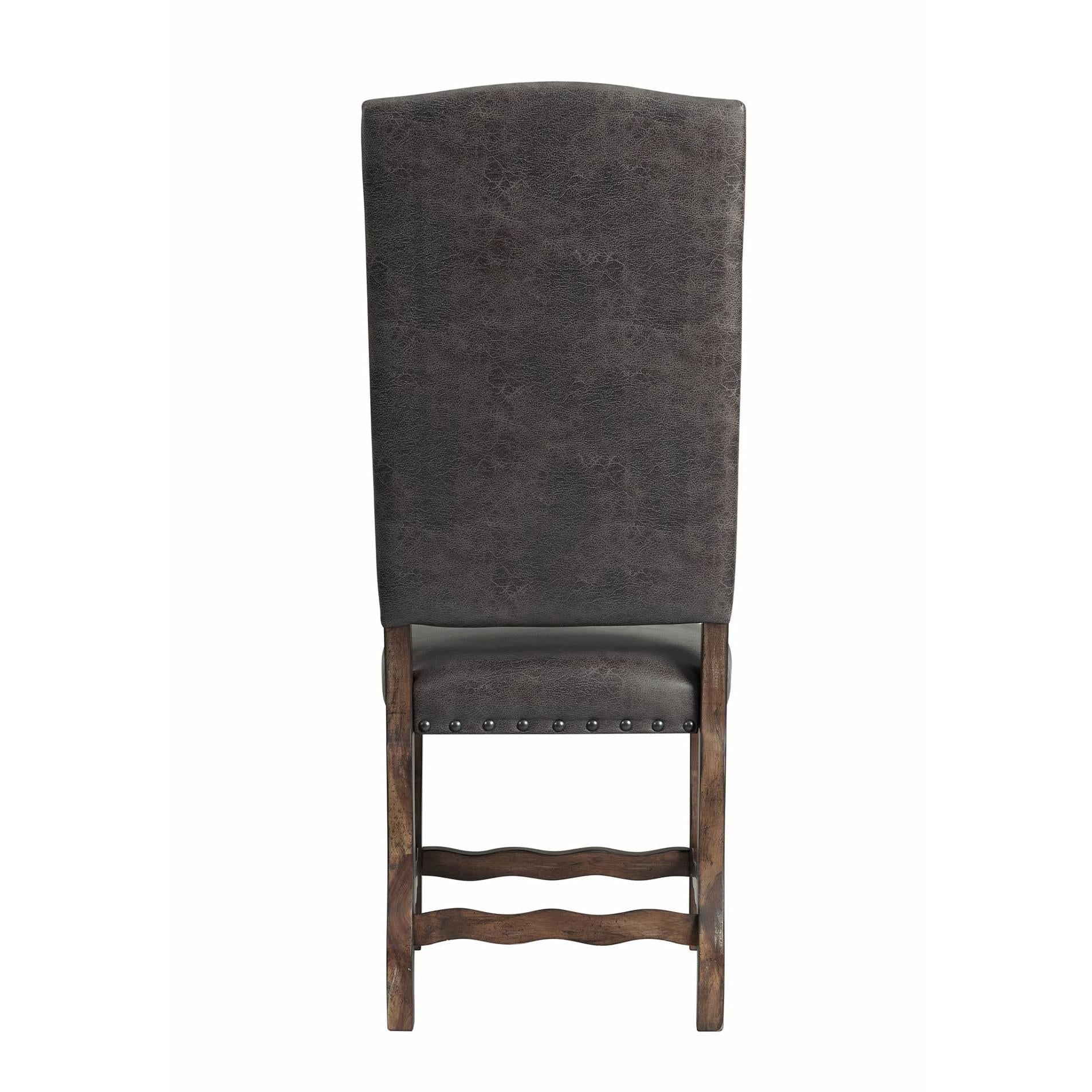 Elements International Gramercy DGC500CLSC Tufted Tall Back Side Chair IMAGE 3