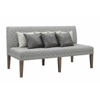 Elements International Gramercy DGC530SF Dining Settee IMAGE 1