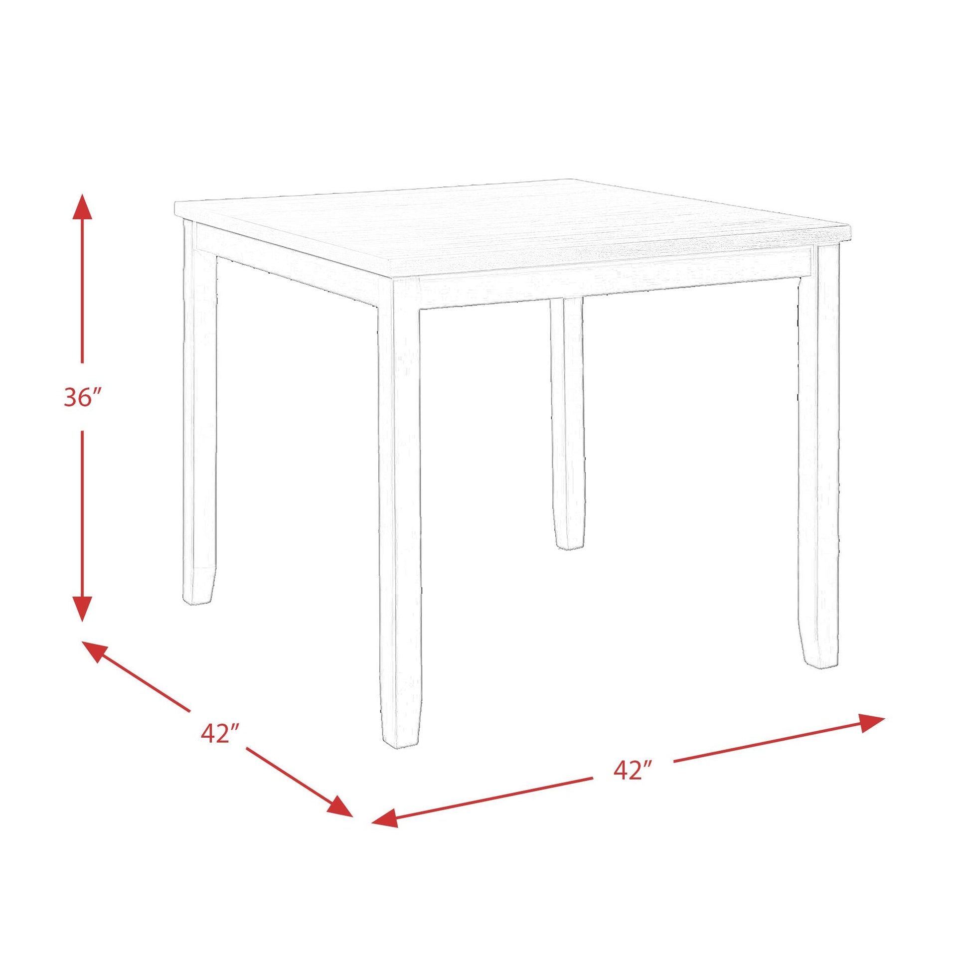  Elements International Martin Gray DMT3005CS 5 pc Counter Height Dinette IMAGE 17