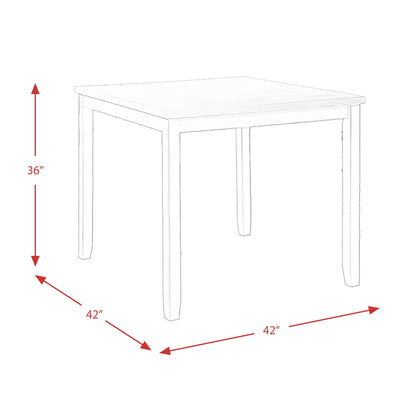  Elements International Martin Gray DMT3005CS 5 pc Counter Height Dinette IMAGE 17