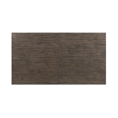 Elements International Stone DST190CDTB Counter Height Dining Table - Smokey Walnut IMAGE 4