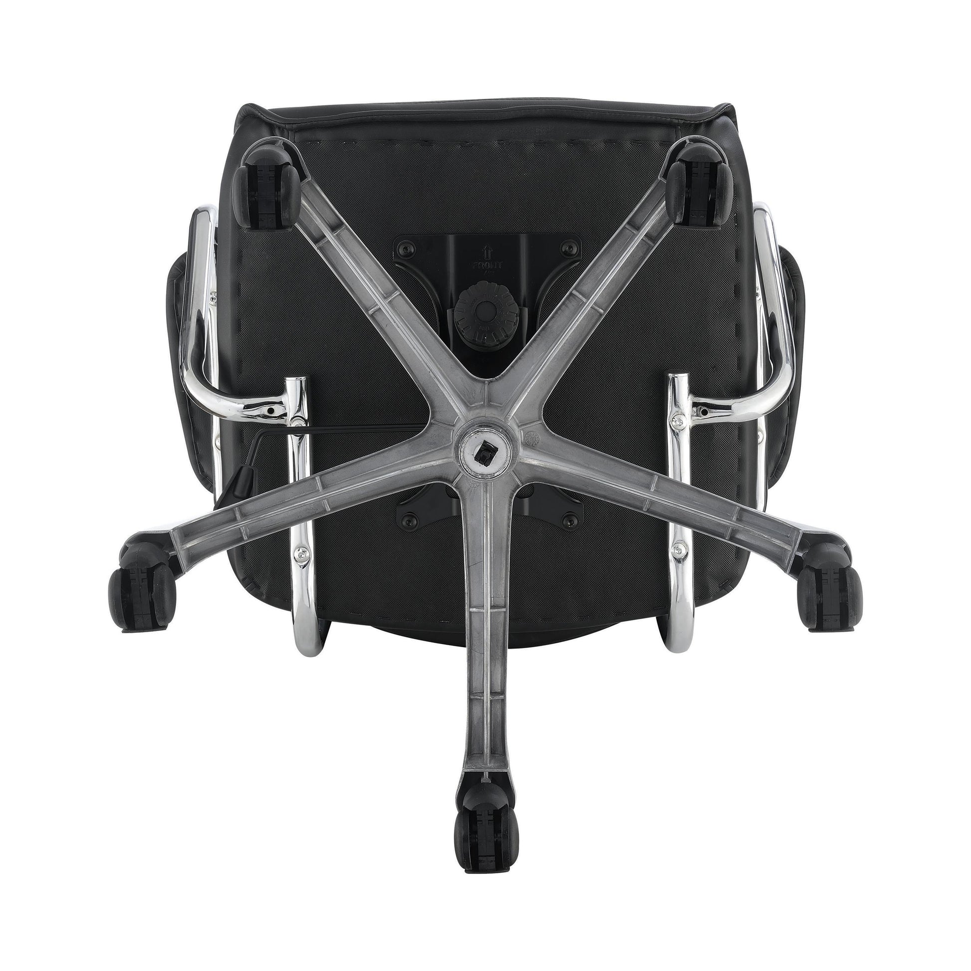  Coaster Furniture Chase 802269 Upholstered Adjustable Home Office Desk Chair - Black IMAGE 6