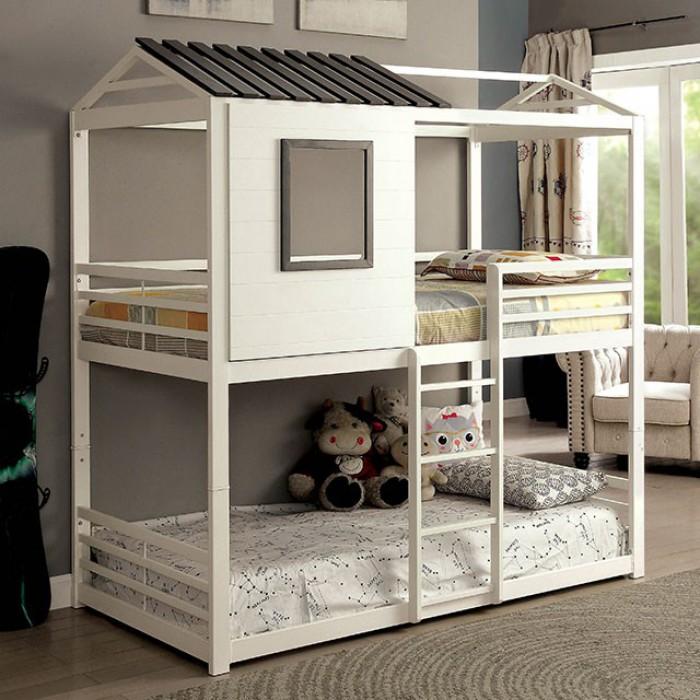  Furniture of America Kids Beds Bunk Bed CM-BK935-BED IMAGE 1