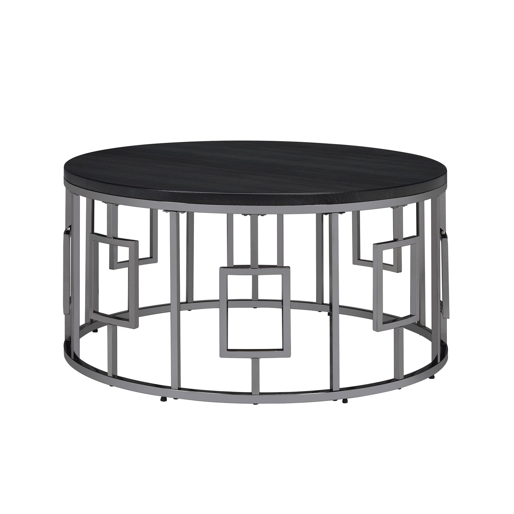  Elements International Ester CES100CT Round Coffee Table IMAGE 2
