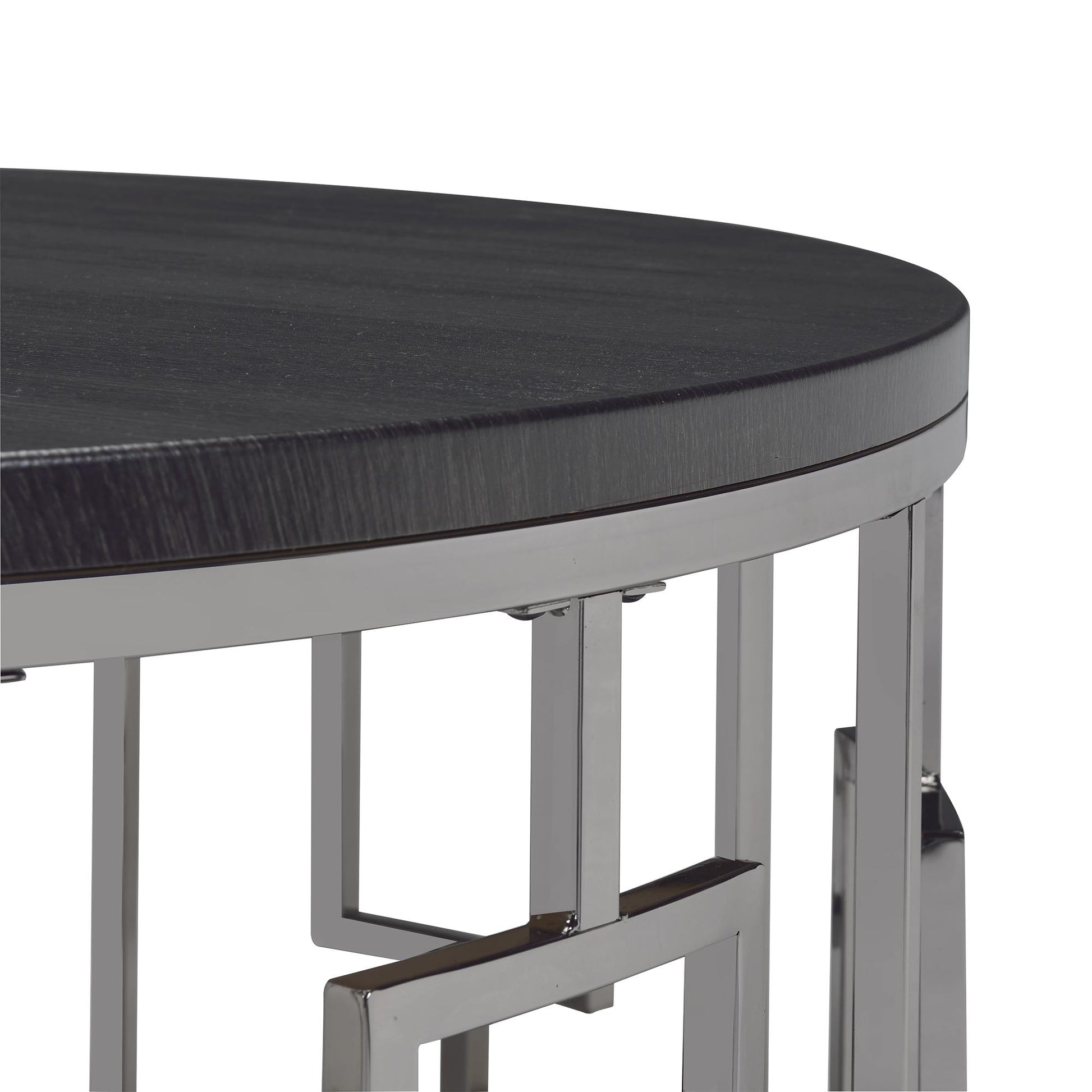 Elements International Ester CES100CT Round Coffee Table IMAGE 5