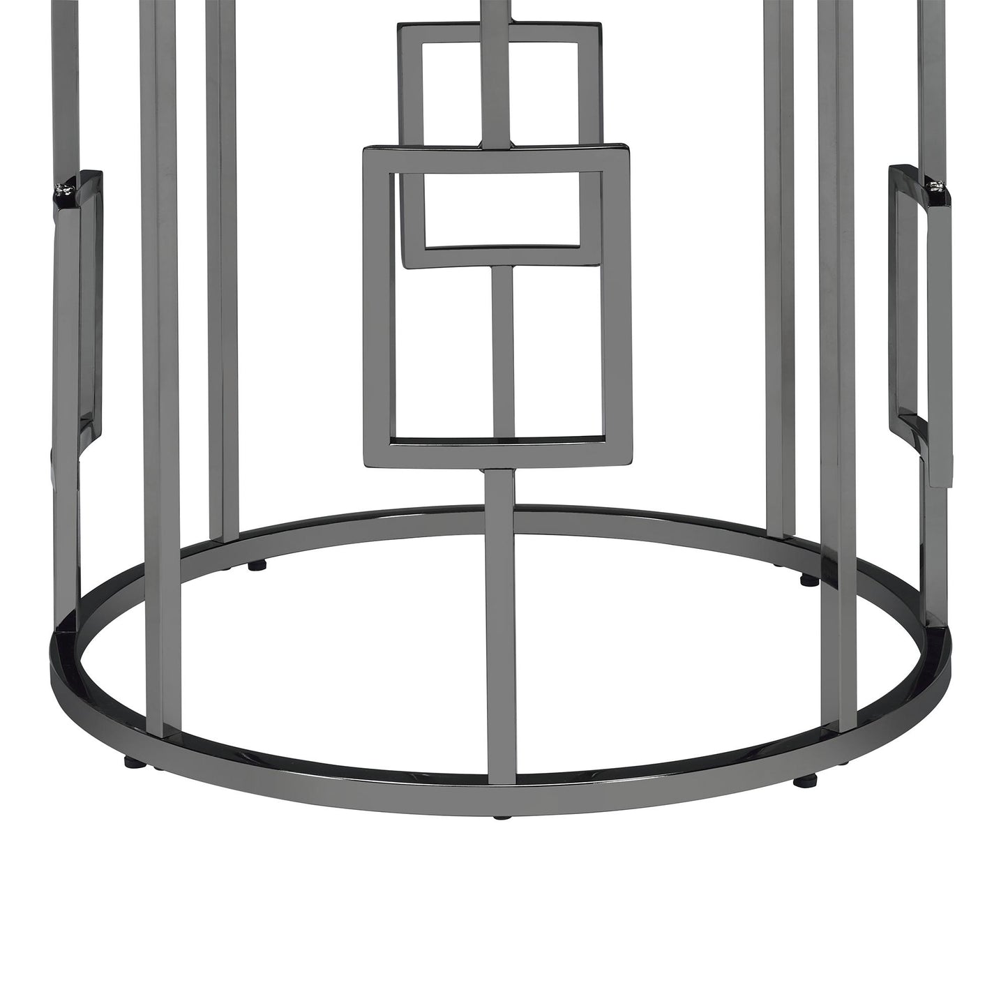  Elements International Ester CES100ET Round End Table IMAGE 6