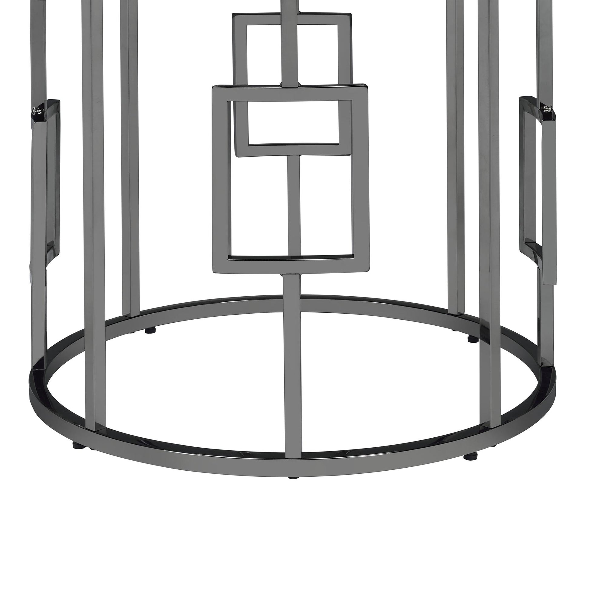  Elements International Ester CES100ET Round End Table IMAGE 6