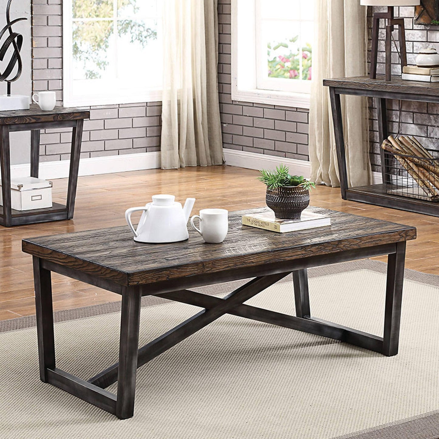  Furniture of America Sixten Coffee Table CM4378C IMAGE 2
