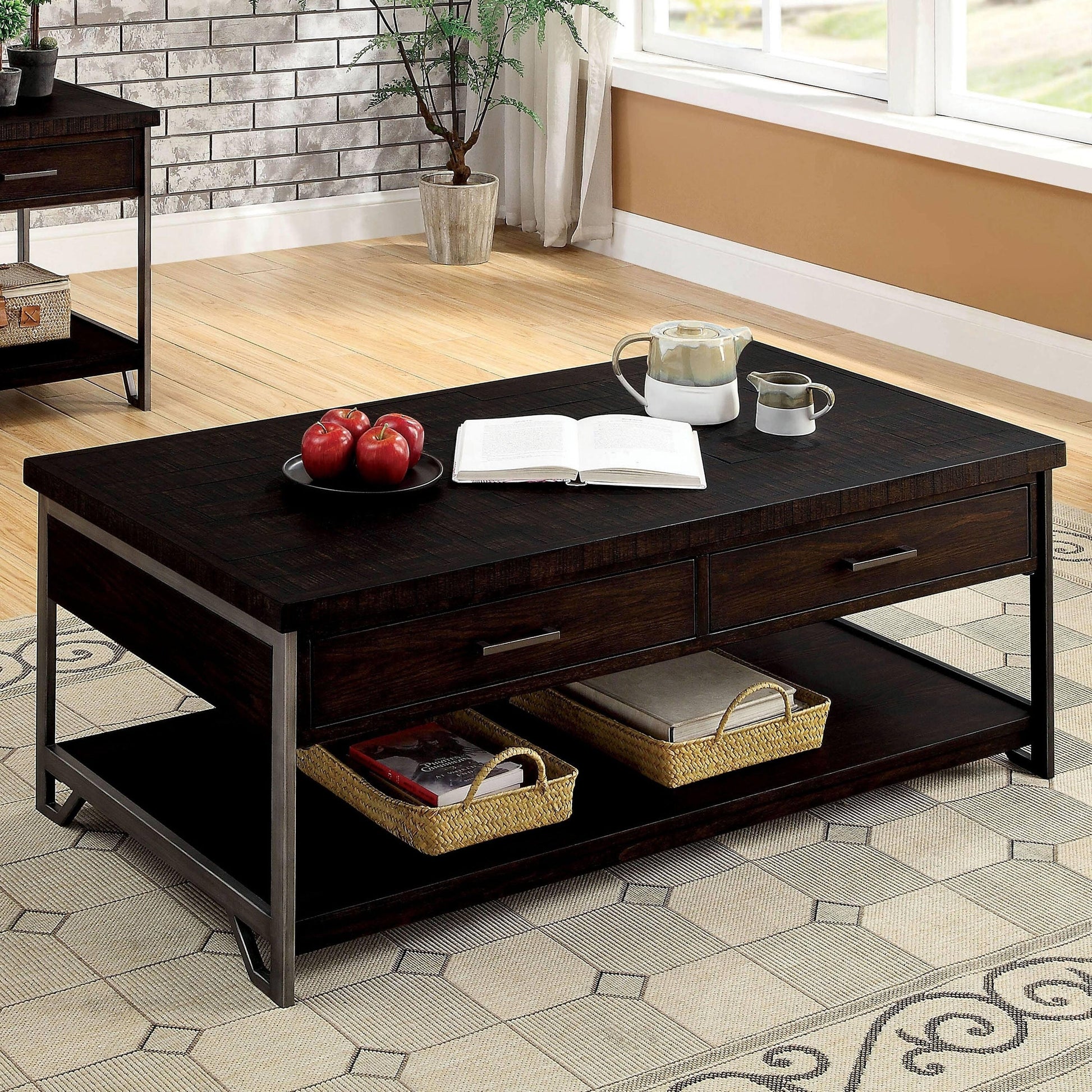  Furniture of America Wasta Coffee Table CM4499C IMAGE 2