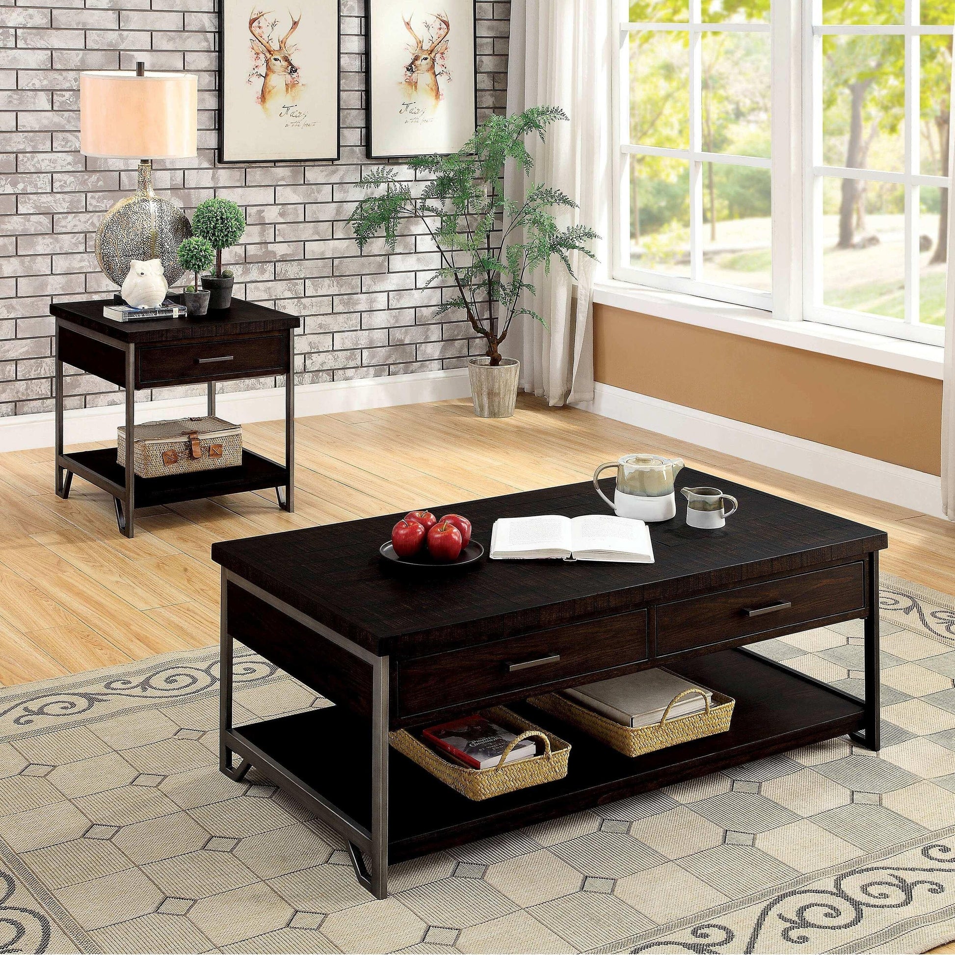  Furniture of America Wasta Coffee Table CM4499C IMAGE 5