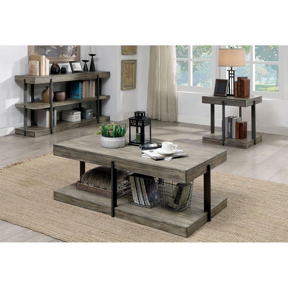  Furniture of America Tual Coffee Table CM4393C IMAGE 2