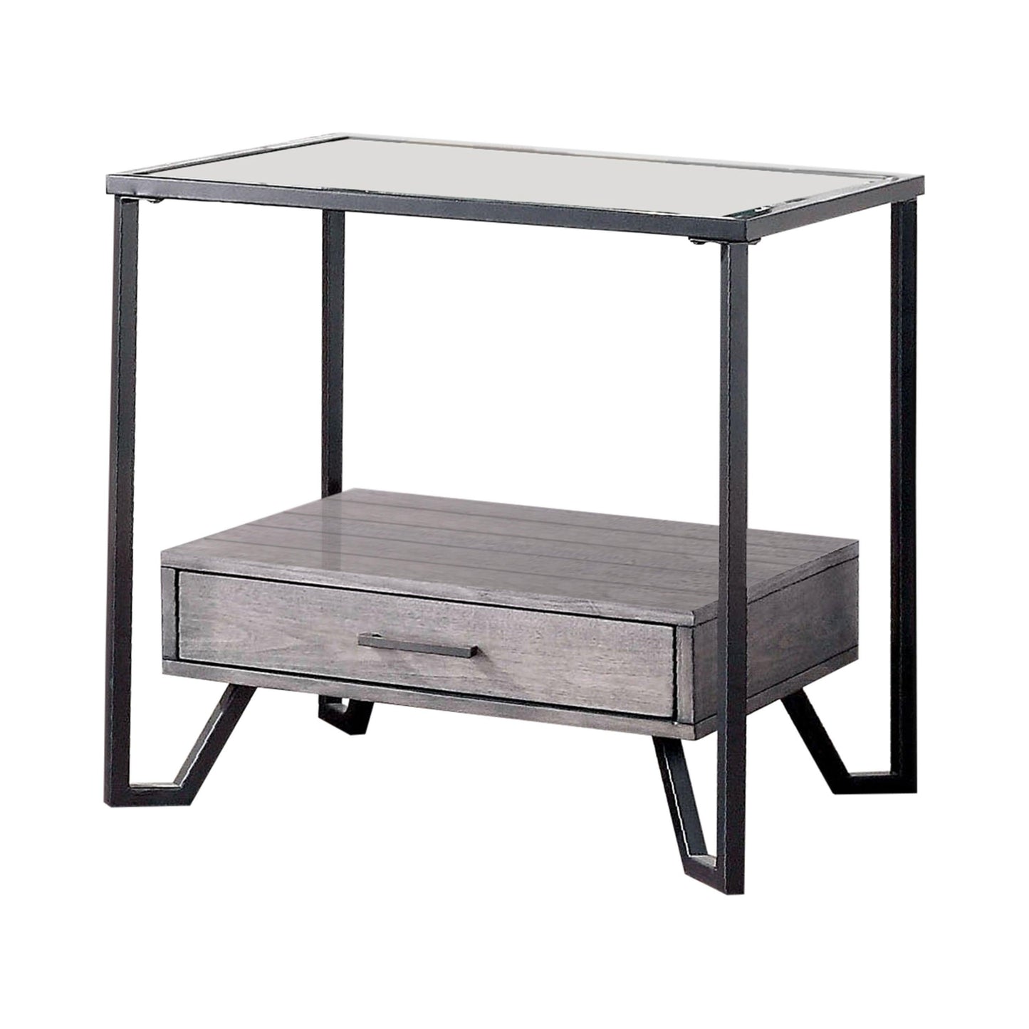  Furniture of America Ponderay End Table CM4348E IMAGE 1
