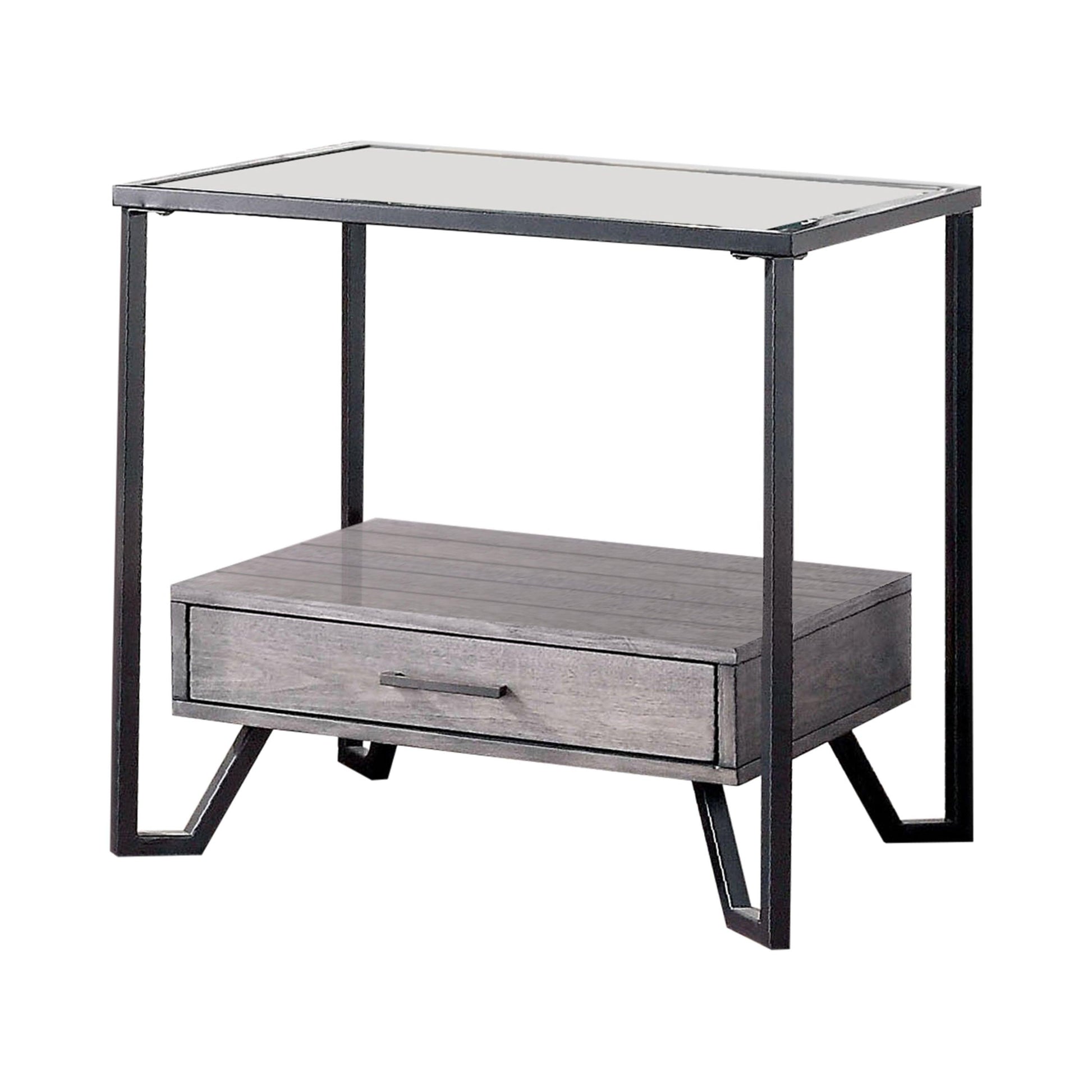  Furniture of America Ponderay End Table CM4348E IMAGE 1