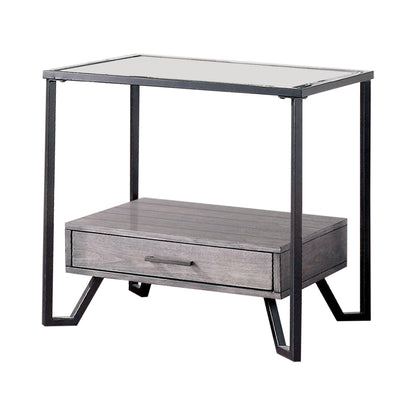  Furniture of America Ponderay End Table CM4348E IMAGE 1