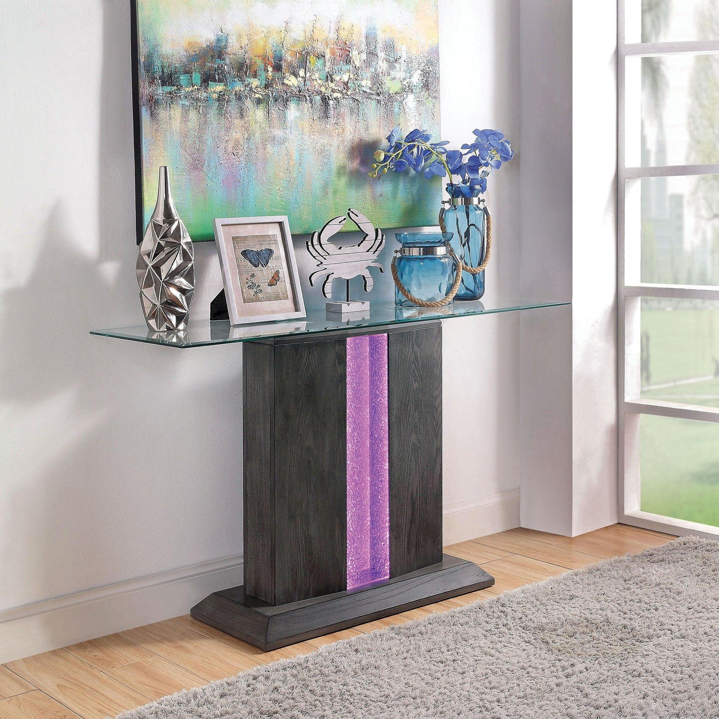 Furniture of America Rhyl CM4717S-PK Sofa Table IMAGE 3