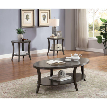  Furniture of America Paola Occasional Table Set CM4334GY-3PK IMAGE 1