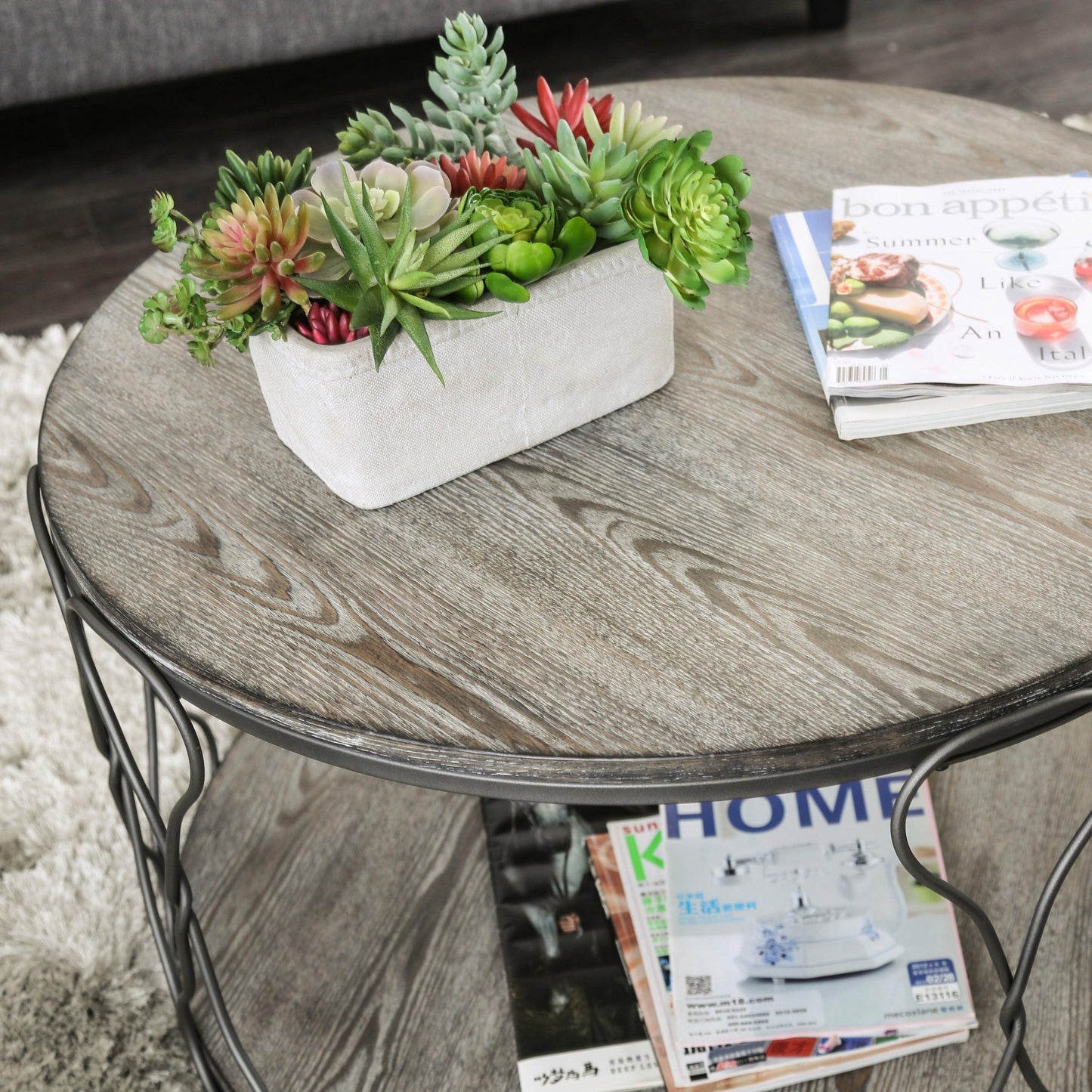  Furniture of America Hawdon Coffee Table CM4171C IMAGE 4