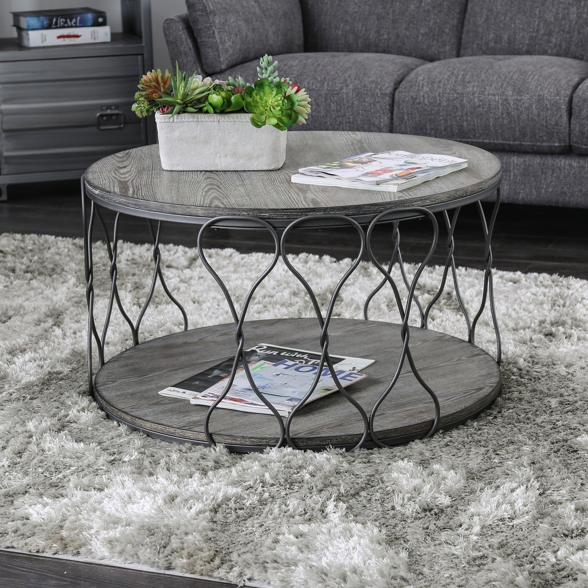  Furniture of America Hawdon Coffee Table CM4171C IMAGE 5
