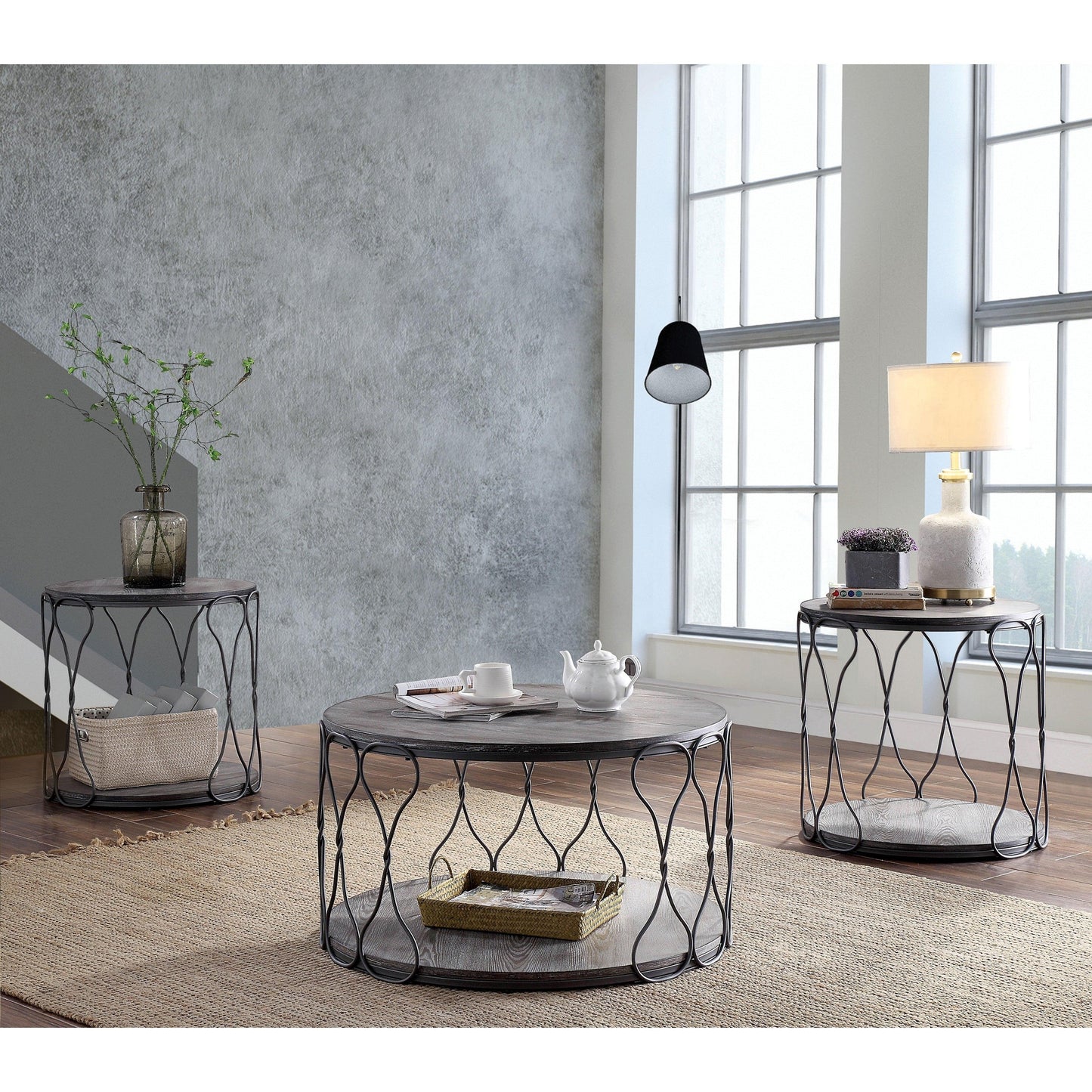  Furniture of America Hawdon Coffee Table CM4171C IMAGE 6