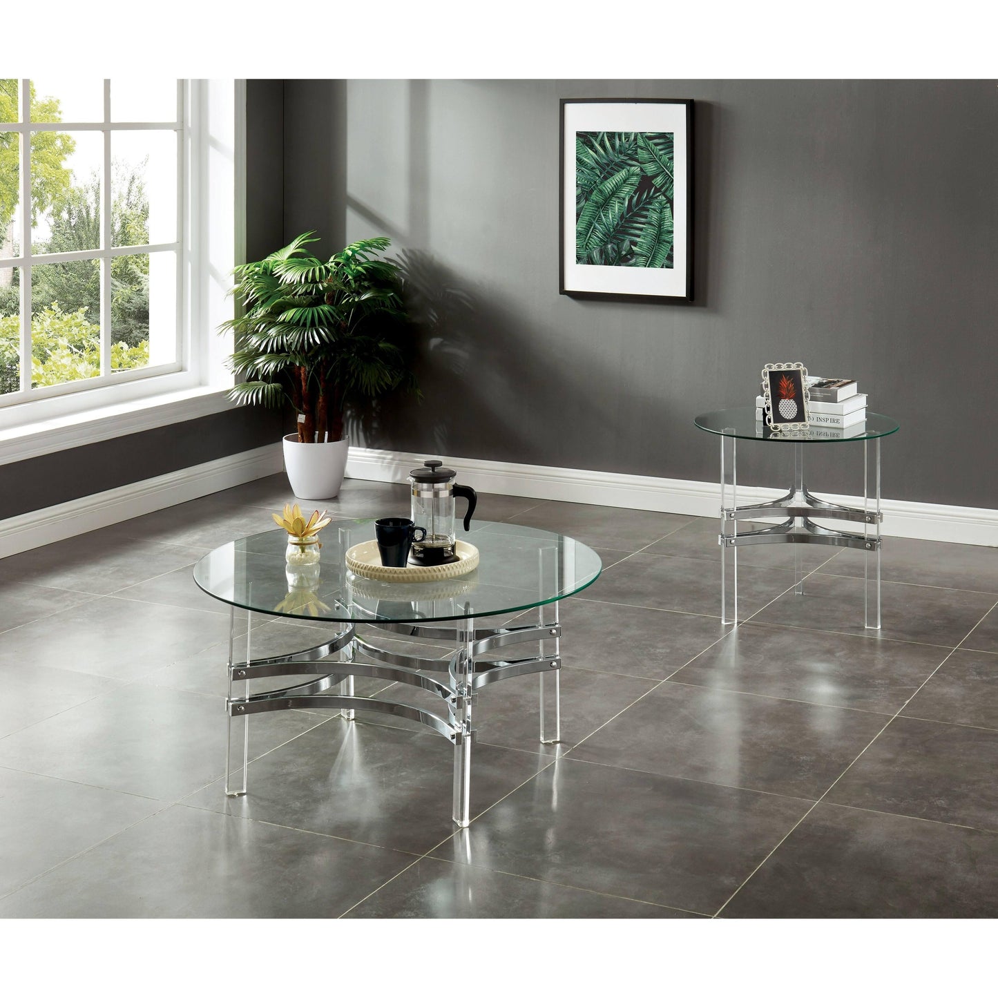  Furniture of America Tirso End Table CM4350E IMAGE 3