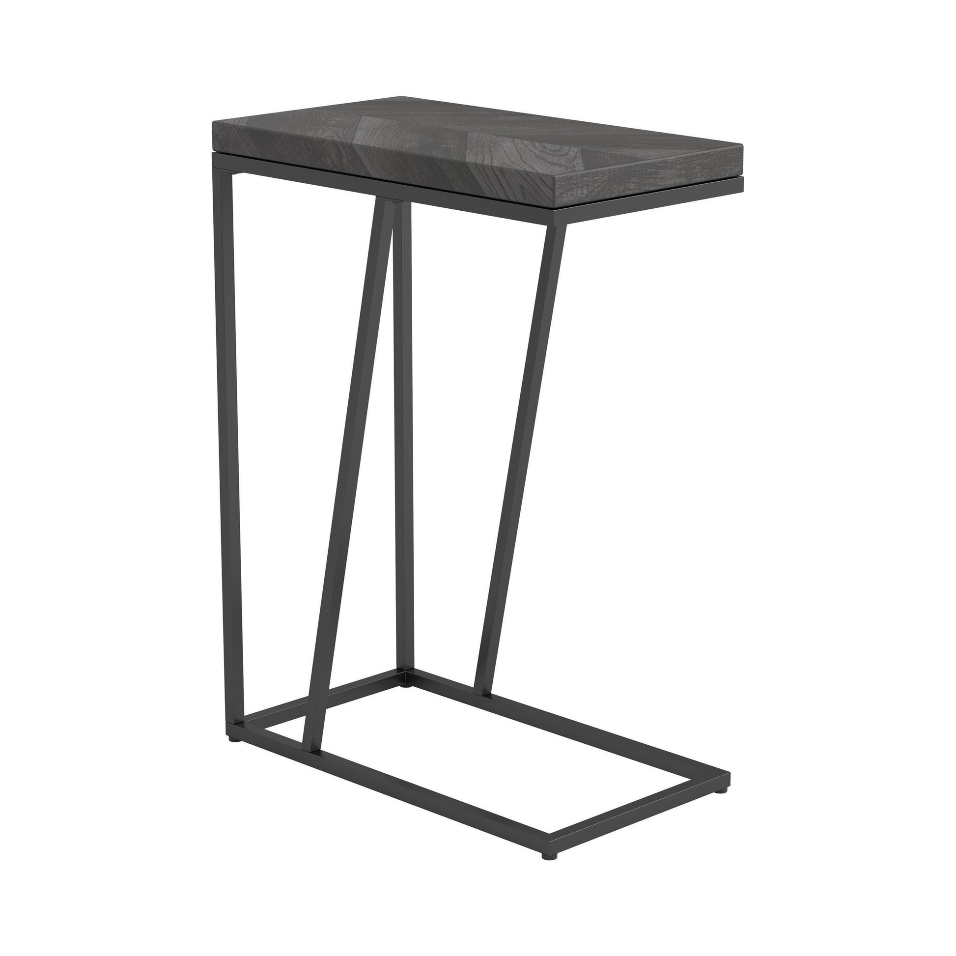 Coaster Furniture Sergio 931146 Engineered Wood C-Shaped Sofa Side Table - Rustic Grey IMAGE 6